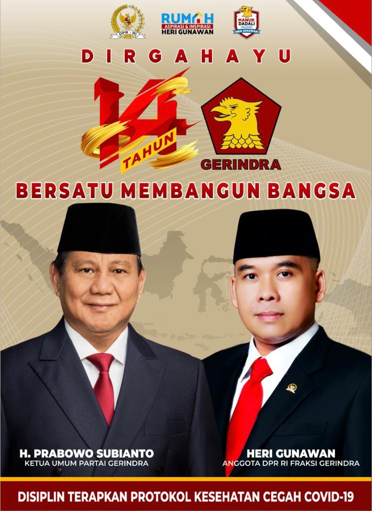 Prabowo Subianto Sebut Jokowi Berperan dalam Perjalanan Politiknya, Pekik “Hidup Jokowi” Bergema di HUT ke-17 Gerindra
